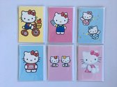 Hello Kitty - Mini kaartjes met enveloppe - Set van 6