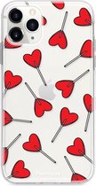 iPhone 11 Pro Max hoesje TPU Soft Case - Back Cover - Love Pop