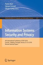 Information Systems Security and Privacy