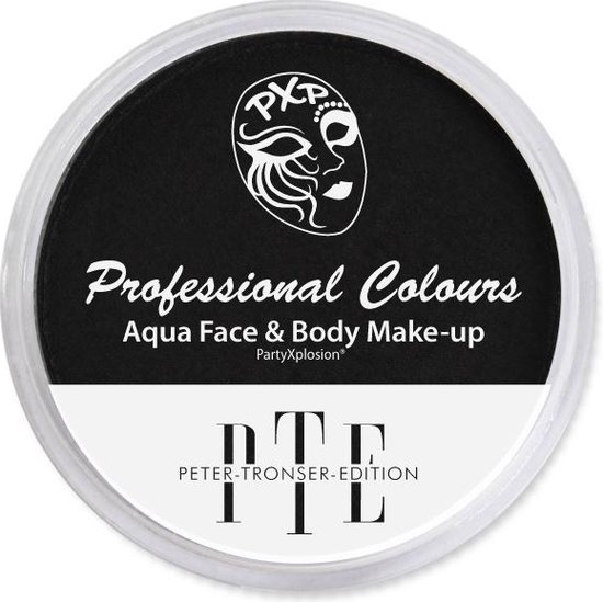 PXP 10 gram Zwart / Black Schmink PETER TRONSER edition | bol