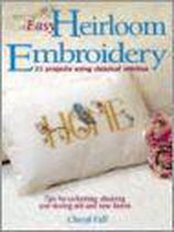 Easy Heirloom Embroiderery