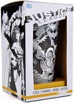DC Comics - Justice League Cold Changing Glass 450ml