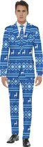 OFFSTREAM Blue Nordic - Blauw - Kerst - Maat XXL