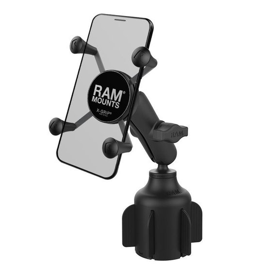 Foto: Stubby cup holder base met x grip smartphone rap b 299 4 un7u