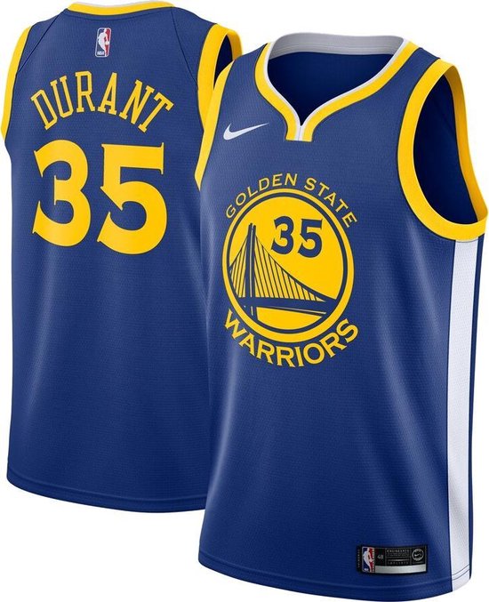 Kreek Afscheiden Nu Nike NBA jersey Golden State Warriors - Durant - maat M | Basketbal Shirt |  Tenue | bol.com