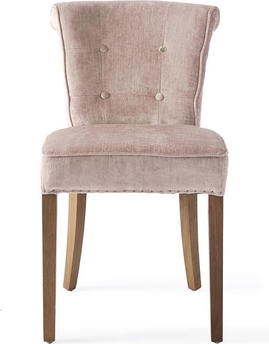 Riviera Maison - Meadow Dining Chair Pink | bol.com