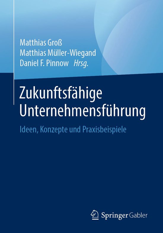 Zukunftsfähige Unternehmensführung - cover