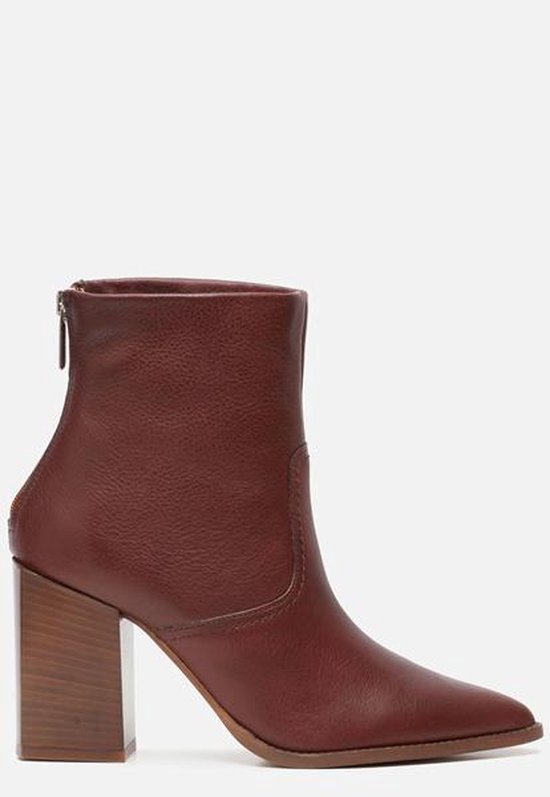 Linea Zeta Enkellaarsjes cognac Maat 36 bol