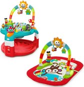 Silly Sunburst Activity Gym & Saucer (red)