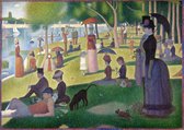 Poster Dimanche d'été à la Grande Jatte - Schilderij Georges Seurat - Pointillisme - A3 - 30x42 cm