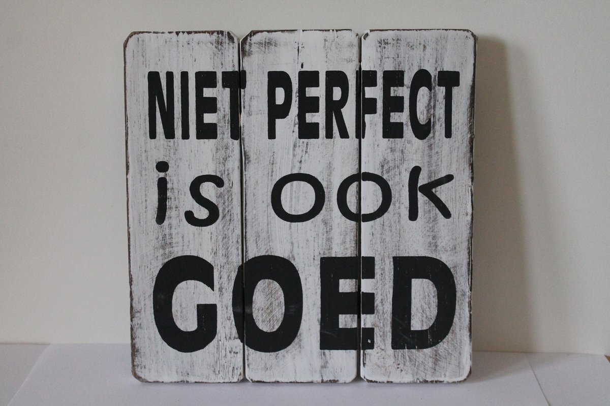 Niet Perfect Is Ook Goed