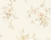 KLASSIEK BLOEMEN BEHANG | Klassiek - creme bruin roze - A.S. Création Romantico