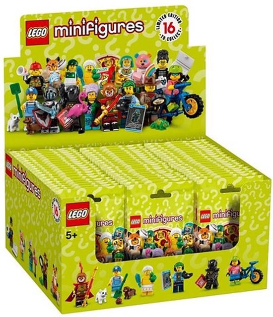 LEGO 6251232 Minifiguren Serie 19 (doos van 60 stuks) | bol.com