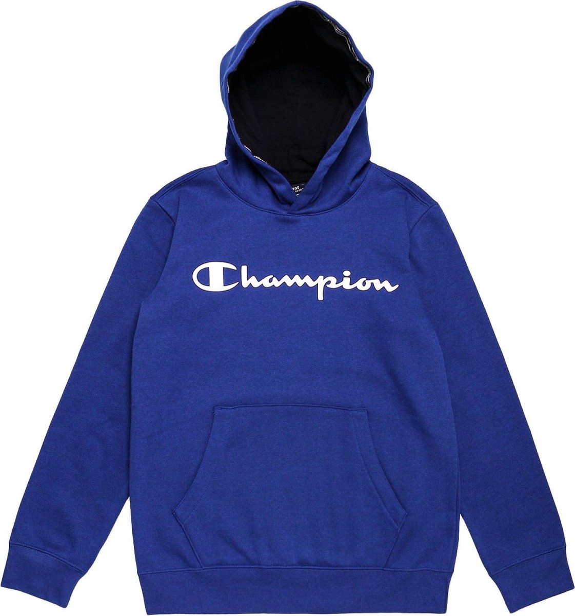 Promoten goud kubus Champion Trui - Maat 152 - Unisex - blauw/wit | bol.com