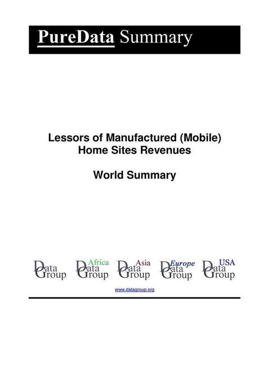 PureData World Summary 2581 - Lessors of Manufactured (Mobil ... - cover