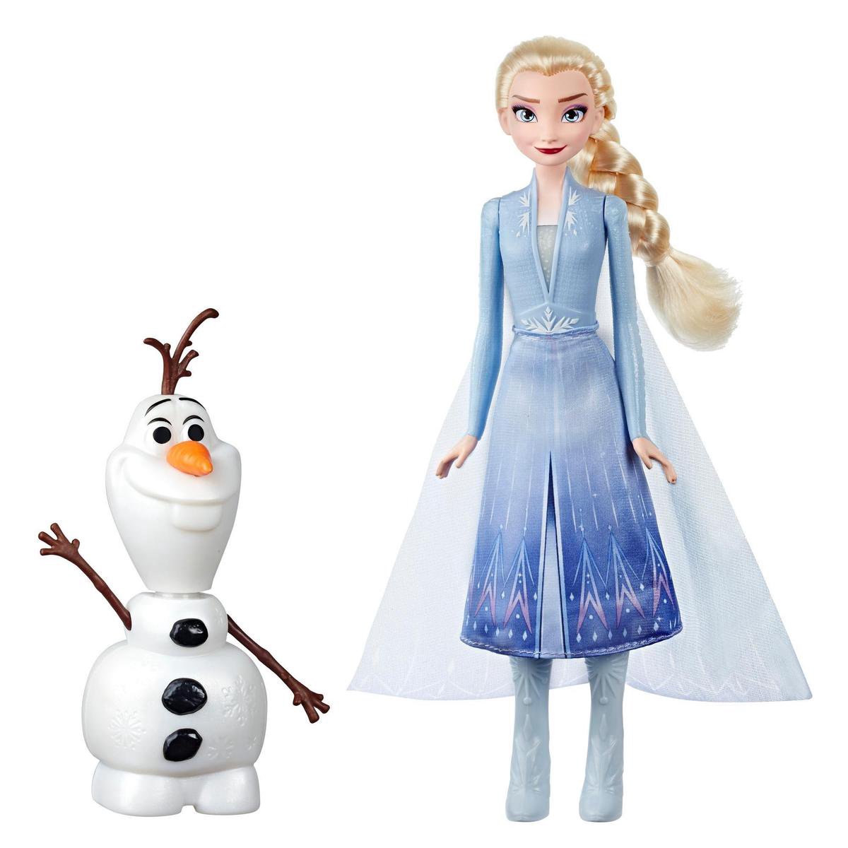 DISNEY LA REINE DES NEIGES 2 - Poupée mannequin Reine Elsa - jouet pour  enfants, à partir de 3 ans