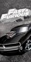 Fast & Furious Strandlaken - 70x140 cm - Grey