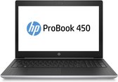 HP ProBook 450 G5 Zilver Notebook 39,6 cm (15.6'') 1920 x 1080 Pixels Intel® 8de generatie Core™ i5 8 GB DDR4-SDRAM 256 GB SSD Wi-Fi 5 (802.11ac) Windows 10 Pro