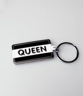 Porte-Clés Noir & Blanc "Queen"