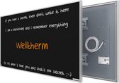 Welltherm infrarood paneel 780 Watt krijtbord uitvoering met frame