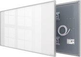 Welltherm infrarood paneel 780 Watt Wit glas uitvoering met frame