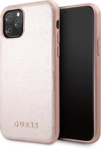 Apple iPhone 11 Pro Guess Backcover Iridescent Original - Rose Gold