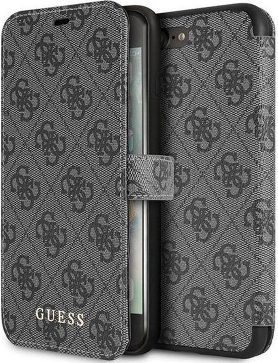 peper band Vormen Guess 4G Book Case - Apple iPhone 6/6S Plus (5.5") - Grijs | bol.com