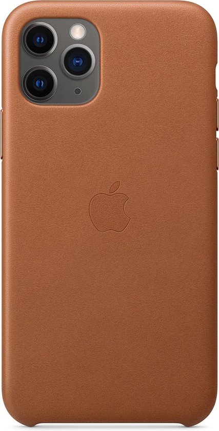 Apple Leren Hoesje voor iPhone 11 Pro - Saddle Brown | bol.com