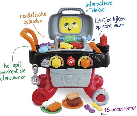 | VTech Preschool Gril & Leer Barbecue Speelgoed BBQ VTech Preschool Gril & Leer Barbecue Speelgoed BBQ BBQ.nl