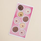 Stickerblad met 8 mini Tietjes