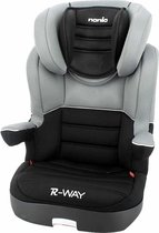 Nania Autostoel R-Way - Groep 2 en 3 - Zwart, Grijs