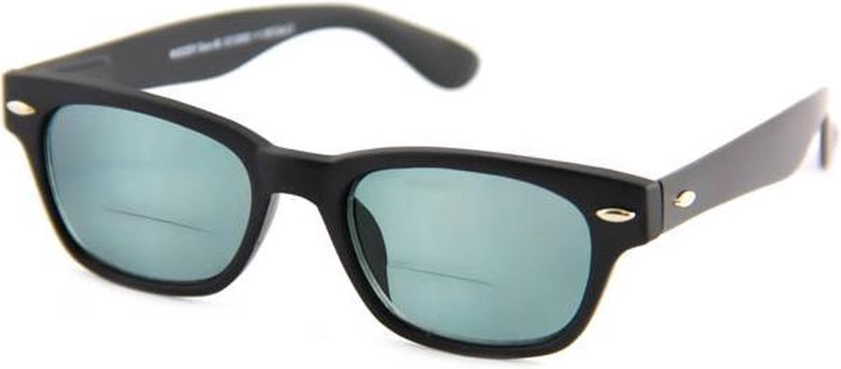 INY Woody Bifocaal - Zwart - +2.50 - Leeszonnebril