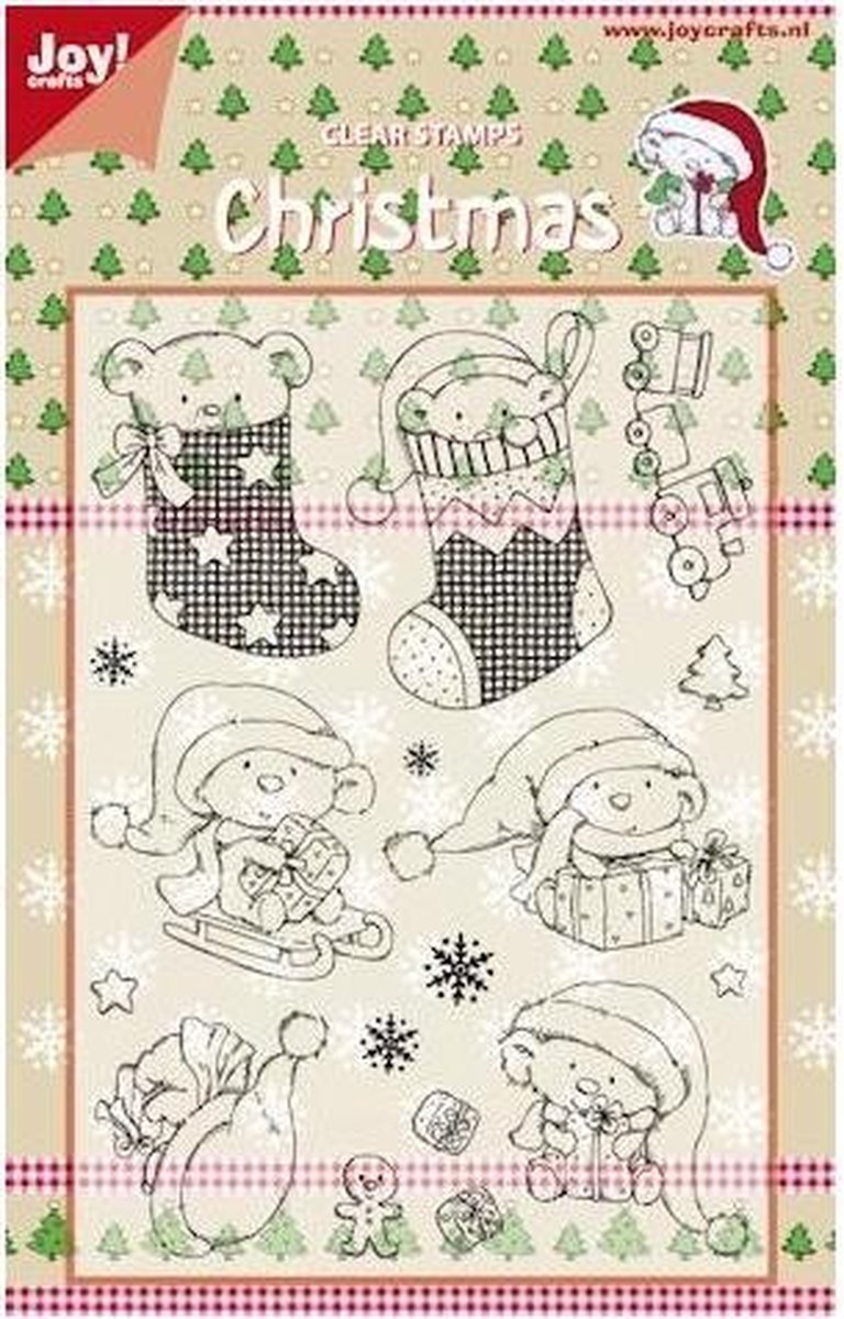 Joy! crafts - Clearstamp - Christmas - Stockings - 6410/0121