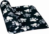 Nobby deken pippa zwart 100 x 150 cm