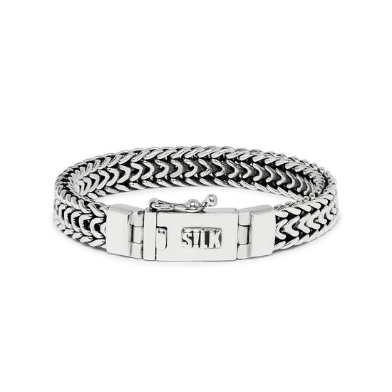 SILK Jewellery - Zilveren Armband - Eighty-Eight - 143.22 - Maat 22