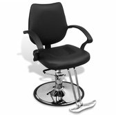 Kappersstoel Kunstleer Zwart - Kapper stoel - Barberstoel - Barbierstoel - Behandelstoel