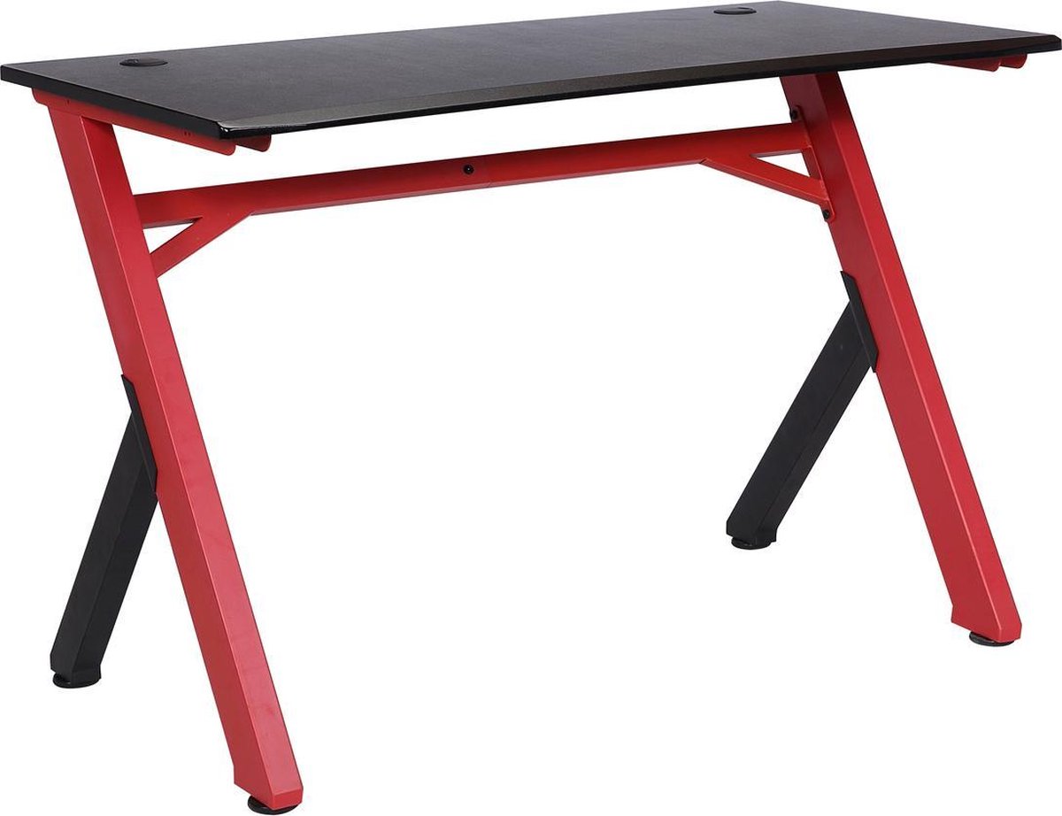 VARR GAMING DESK MONACO MDF blad metaal frame 120x60x1,8 cm blad hoogte 80cm
