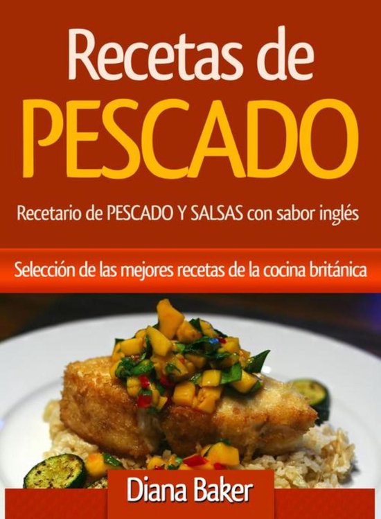 Recetas de Pescado con sabor inglés - cover