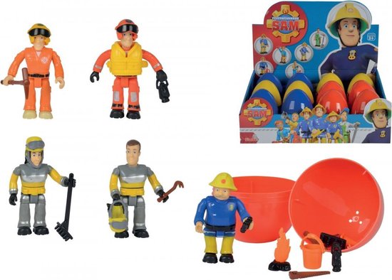 Simba Brandweerman Sam Reddingskraan – 50 Cm – 360° Draaibaar – Met Sam & Radar – 3 Jaar+