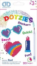 DTZ12.006 Diamond Dotz® Dotzies 3 Stickers Pack - Cool
