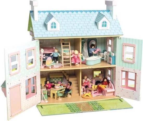 Le Toy Van Doll House Party-Time en bois jouet BN 