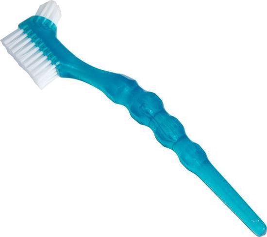 Gezichtsvermogen prototype Maakte zich klaar Miradent Proto Brush® De Luxe Protheseborstel tandenborstel voor kunstgebit  | bol.com