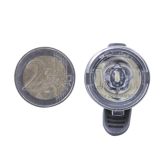 Spanninga Dot Fiets koplamp - 10 lumen - Batterij van Spanninga — afbeelding 4