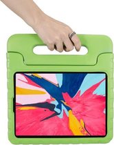 white Label Kinderhoes voor iPad Air 10.5 inch (2019) & iPad Pro 10.5 inch (2017) Foam Beschermcover Groen