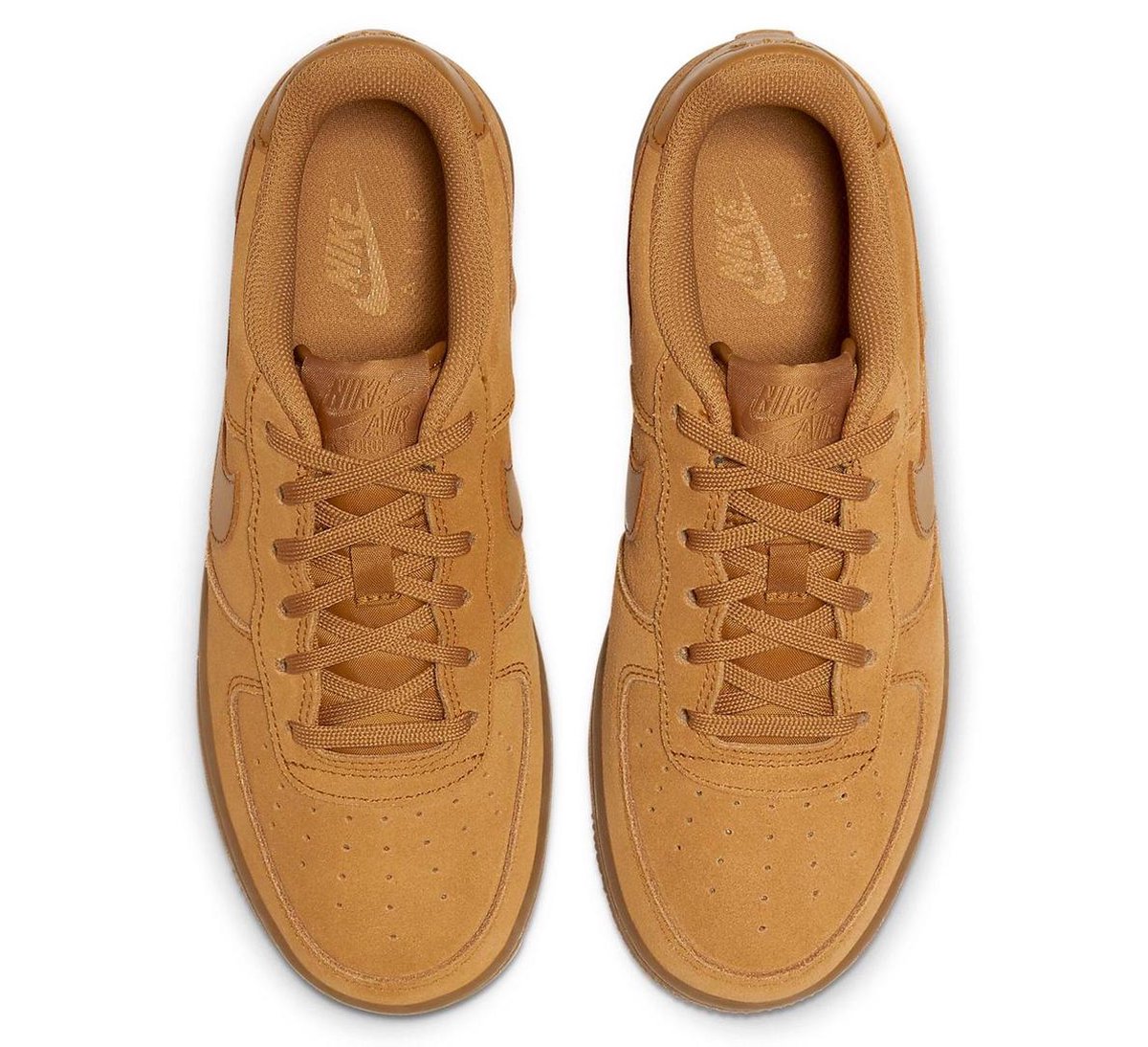 Nike Air Force 1 Sneakers - Maat 36.5 - Unisex - bruin | bol.com