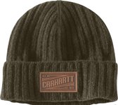 Carhartt SEAFORD HAT Zachte Lamswollen Muts / beanie peat (groen)