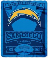 TNC Marque Fleece Deken | San Diego Chargers