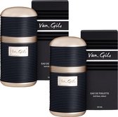 Van Gils Strictly for men - Eau de toilette - 2x 100 ml