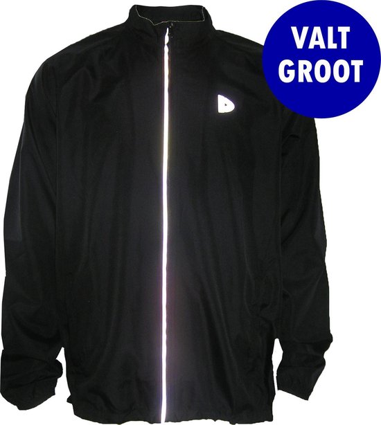 Donnay Hardloopjas - Running jacket - Heren - maat L - Black (020)