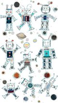 Robot poster -Hanneke de Jager - Multikleur - 80 x 140 cm - Fotoprint - art print - wanddecoratie - print